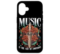 Dagger Art Vinyl Music Tattoo Dagger Symbolism Case for iPhone 16