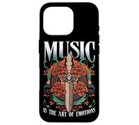 Dagger Art Vinyl Music Tattoo Dagger Symbolism Case for iPhone 16 Pro