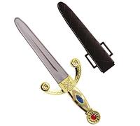 Dagger Decorated withScabbard Daggers Novelty Toy Weapons & Armour for Fancy Dress Costumes Accessory