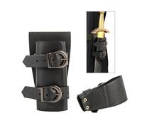 Dagger Holster Leather Adjuatable Costume Sword Frog,Renaissance Dagger Sword Sheath Medieval Cosplay Sword Belt Holder,Dagger Sword Scabbard Ideal for Warrior Knight Rapier Vikings SCA LARP
