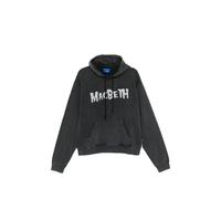 DAGGER Macbeth-print hoodie - Black S-M