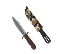 Dagger with Camouflage Scabbard Daggers Novelty Toy Weapons & Armour for Fancy Dress Costumes Accessory