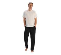 Dagi Men's Navy Straight Leg Printed Trousers, 2XL, Navy, XXL