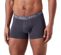 Dagi Men's Slim Fit Boxer Shorts, Anthracite, S