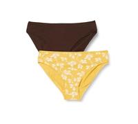 Dagi Women's 2 Pack Regular Waist Brief, Multicolor, XL