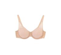 Dagi Women's Underwire Fixed Strap Bra Minimiser, Nude, 34DD