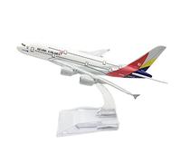 DAGIJIRD 1:400 Alloy Asiana Airlines A380 Plane Model Aircraft Model Diecast Aviation Exhibition Home Decoration