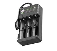 DAGIJIRD 3 Slots USB DC5V Li-ion 18650 Battery Charger for More Lithium Batteries