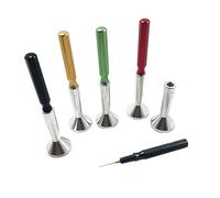 DAGIJIRD 5PCS Metal Lubricant Precision Oiler Oil Pin Pen Needle Watch Repair Oil Pin Pen Tool Accessory