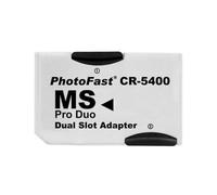 DAGIJIRD Micro SD TF to MS Memory Stick PRO Duo Dual Slot Adapter for PSP