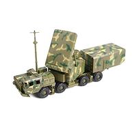 DAGIJIRD Plastic Fighter Military Model 1/72 Scale Grey S-300 Russian Air Defense Missile Radar Vehicle Model Diecast Vehicle Model