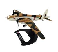 DAGIJIRD Simulation Alloy Aircraft Model 1:144 Alloy WWII United Kingdom Vickers Wellington Bomber Plane Model