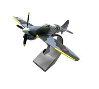 DAGIJIRD Simulation Alloy Aircraft Model 1/72 Scale WWII Royal Air Force RAF Hawker Tempest Mk.V Fighter Model