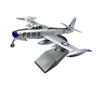 DAGIJIRD Simulation Alloy Aircraft Model 1:72 WWII USAF Republic F-84 Thunderjet Fighter Model