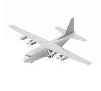 DAGIJIRD Simulation US C-130 Hercules Transport Aircraft Model Kit 1/144 Scale Plastic Military Plane Model with Display stand(Unassembled Kit)