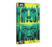 dagjcinw UFC Fight Night Brian Ortega Vs The Korean Zombie Canvas Poster Bedroom Decor Landscape Office Room Decor Gift 08x12inch(20x30cm)