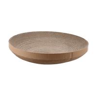 DAGLLGEW 18PCS Round Cat Scratcher Refill 15 Inch Corrugated Cardboard Cat Scratch Pad Refill for Active Play, Stress Relief & Natural Scratching Behavior 1.2" Thick Round Scratcher Scratch Pads