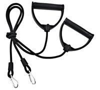 DAGLLGEW 2Pcs Resistance Bands with Clips, Strong Resistance Band with ABS Handle, 31.50in Exercise Bands, Replacement Cable Attachments for Gym, Stepper, Abdominal Machine