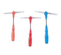 DAGLLGEW 3Pcs Spinning Light up Toy, Safe & Fun LED Light up Spinning Wand with Music, Plastic Windmill for Kids Birthday Party Favors, Random Color Toys Toy