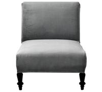 DAGLLGEW Armless Chair Slipcover Stretchable Armless Chair Cover Dustproof Chair Covers Slipcover Removable Chair Cover Protector for Living Dining Room