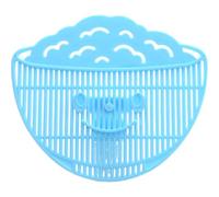 DAGLLGEW Clip on Strainer Food Grade PP Colander Clip on Strainer for Pots with Smiling Expression for Rice/Noodle/Fruit/Vegetable Washing