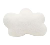 DAGLLGEW Cloud Pillow Cute Decorative 3D Cloud Shaped Pillow Soft Lumbar Cushion for Living Bedroom Car Home Decor White