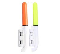 DAGLLGEW Fishing Glow Sticks 5PCS Large LED Glow Sticks for Fishing Bite Alarm Waterproof Rod Light Not Fall off Rod Tip for Tackle Accessory Red Light with CR425 Battery