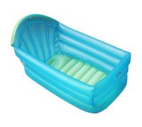 DAGLLGEW Inflatable Pool, Leakproof PVC Inflatable Kiddie Pool, Insulation Blow up with Backrest, Foldable Swimming for Kids, Baby, Toddler Garden, Backyard, Outdoor