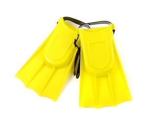 DAGLLGEW Kids Flippers 1 Pair 4.7x7.3in EVA & PVC Diving/Swimming Flippers with Adjustable Strap Portable Replacement Kids Swim Fins for Summer AdventureFlippersKids Swim FinsFlippers for