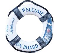 DAGLLGEW Life Preserver Ring, Swim Foam Pool Floats with Perimeter Rope, 16 Inch Portable Lightweight Life Ring for Swimming Pool, Lake, River, Seaside Float