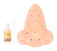 DAGLLGEW Pimple Popper Toy Stress Relief Zit Popping Toy with 30ml Refill Solution for Adults