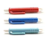 DAGLLGEW Tick Remover Tool Pen 3Pcs/Set Portable Lightweight PP Handheld Tick Tweezers Catching Pen for Dogs and Cats Removal Tool Removal Kit Remover Tweezers