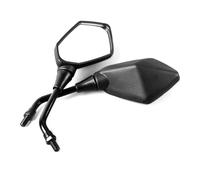 DAGMARA Motorbike Handlebar Mirror 2Pcs/Pair 8mm 10mm Motorcycle Mirror Scooter Rearview Mirrors Rear Side Convex Mirror Motorbike Handlebar Mirror