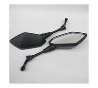 DAGMARA Motorbike Handlebar Mirror 2pcs/Pair Motorcycle Mirror Scooter Rearview Mirrors Rear Side Convex Mirror 8mm 10mm Motorbike Handlebar Mirror