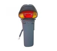DAGMARA Motorcycle Rear Tail Light Lamp Motorcycle Accessories 12v Tail Light Rear License Stand Mud guard Parts Stop Run Brake Round Taillight For JOG 50 ZR