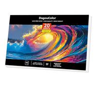 DagouColor Watercolor Paper Pad, A3 - Ocean Blue, 1 Pack