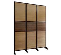 DAGROD Office Partition Screen Free Standing, Tall 1.7/1.8/2m Folding Privacy Screen, 2/3/4/5/6/7/8/9/10 Panel Room Dividers Standing (Color : Tall 2.0m(78.7in), Size : 3Panel)