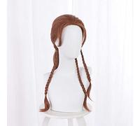 Dagua Anime Cosplay Wig,Black Widow Wig,Red Brown Long Wavy Wig,with Free Wig Cap,for Christmas Carnival party Halloween Cosplay Wig(Size:Style 3)