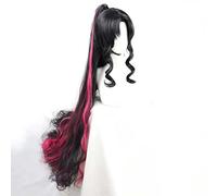 Dagua Anime Cosplay Wig，Fate Grand Order Sessyoin Kiara Wig，Black Gradient Long Wavy Wig，with Free Wig Cap，for Christmas Carnival party Halloween Cosplay Wig