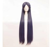 Dagua Anime Cosplay Wig，Sarazanmai Sara Azuma Wig，Purple Blue Mixed Long Straight Wig，with Free Wig Cap，for Christmas Carnival party Halloween Cosplay Wig