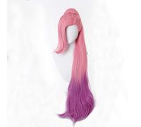 Dagua Cosplay Wig,Arcane Seraphine Cosplay Wig,Long Wig,with Free Wig Cap,Halloween Costume Cosplay,for Christmas Carnival party(Color:Style 5)