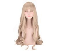 Dagua Cosplay Wig,DARLING in the FRANXX Kokoro Cosplay Wig,Long Wavy Brown Wig,with Free Wig Cap,Halloween Costume Cosplay,for Christmas Carnival party