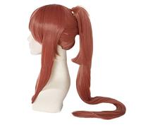 Dagua Cosplay Wig,Doki Doki Literature Club Monika Cosplay Wig,Long Ponytail Wig,with Free Wig Cap,Halloween Costume Cosplay,for Christmas Carnival party