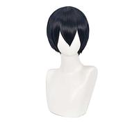 Dagua Cosplay Wig,Haikyuu!! Kageyama Tobio Cosplay Wig,Short Black Wig,with Free Wig Cap,Halloween Costume Cosplay,for Christmas Carnival party
