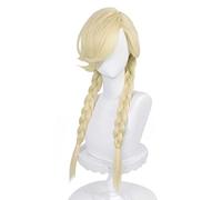 Dagua Cosplay Wig,Haitani Ran Cosplay Wig,Black Blonde Braid Wig,with Free Wig Cap,Halloween Costume Cosplay,for Christmas Carnival party(Size:Style 1)