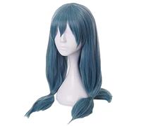 Dagua Cosplay Wig,Jujutsu Kaisen Mahito Cosplay Wig,Long Blue Wig,with Free Wig Cap,Halloween Costume Cosplay,for Christmas Carnival party(Size:Style 1)