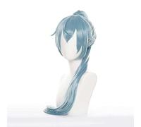 Dagua Cosplay Wig,Jujutsu Kaisen Mahito Cosplay Wig,Long Blue Wig,with Free Wig Cap,Halloween Costume Cosplay,for Christmas Carnival party(Size:Style 2)