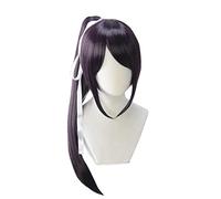 Dagua Cosplay Wig,Kakegurui Sayaka Igarashi Cosplay Wig,Long Black Purple Wig,with Free Wig Cap,Halloween Costume Cosplay,for Christmas Carnival party