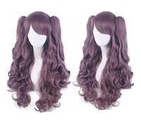 Dagua Cosplay Wig,Persona 4 Rise Kujikawa Cosplay Wig,Long Wavy Brown Wig,with Free Wig Cap,Halloween Costume Cosplay,for Christmas Carnival party