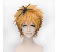 Dagua Cosplay Wig,Tokyo Ghoul Hideyoshi Nagachika Cosplay Wig,Short Brown Wig,with Free Wig Cap,Halloween Costume Cosplay,for Christmas Carnival party